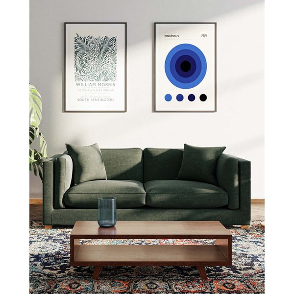 Zaļš dīvāns 235 cm Pomo – Ame Yens-image-3