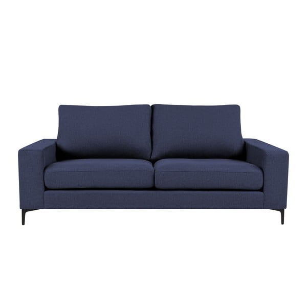 Tumši zils trīsvietīgs dīvāns Kooko Home Cancan