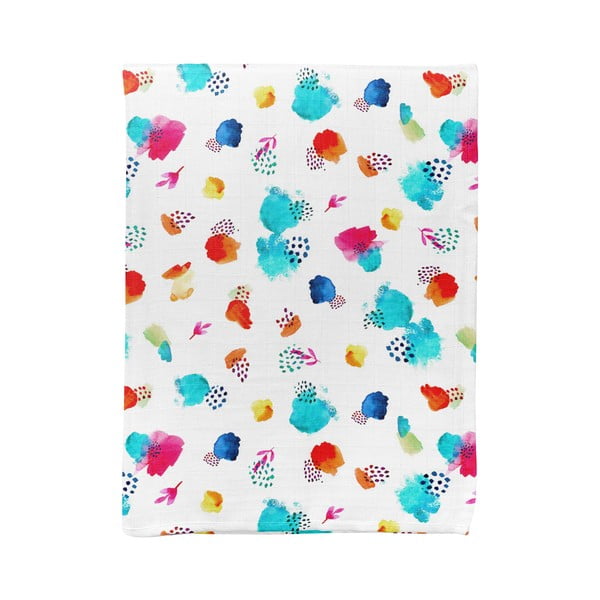 Balta muslīna bērnu sega 75x100 cm Summer – Mijolnir