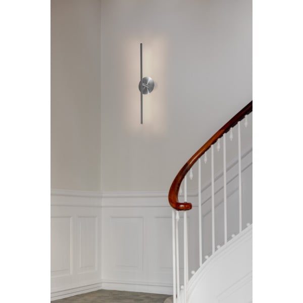 Sudraba krāsas metāla LED sienas lampa ar regulējamu spilgtumu Omni Wall – UMAGE-image-1