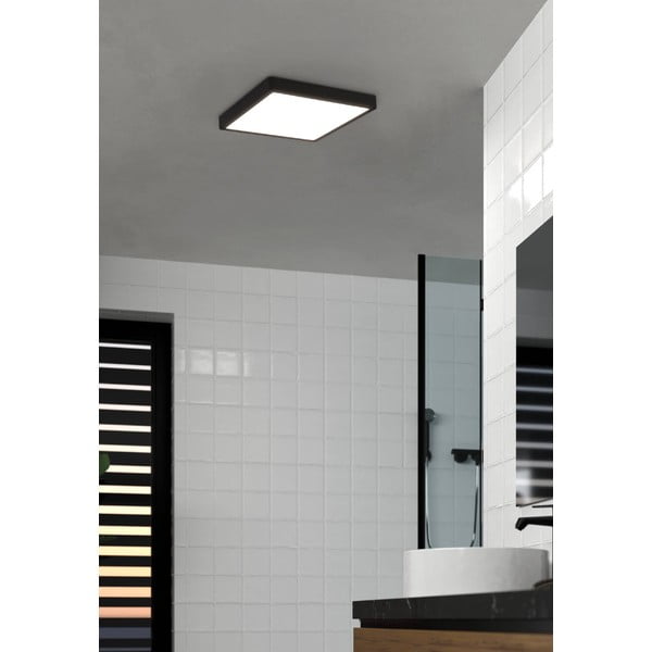 Melna LED griestu lampa 28,5x28,5 cm FUEVA 5 – EGLO-image-1