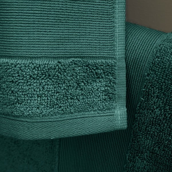 Tumši zaļi frotē kokvilnas dvieļi (2 gab.) 90x140 cm Anti-Bacterial – Catherine Lansfield-image-2