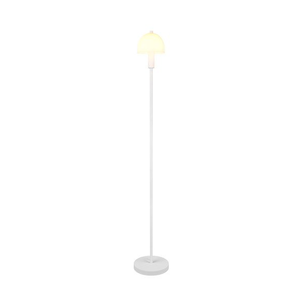 Balta stāvlampa ar stikla abažūru (augstums 120 cm) Glenn – Reality-image-1