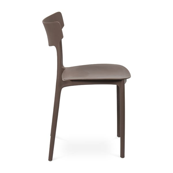 Brūns plastmasas dārza krēsls Biá – Bonami Essentials-image-4