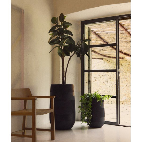 Puķu poda apvalki no cementa ø 45 cm Tival – Kave Home-image-1
