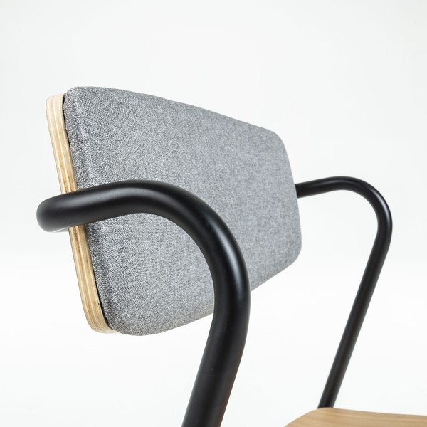 Ēdamistabas krēsls no ozolkoka Kave Home Zaha-image-4