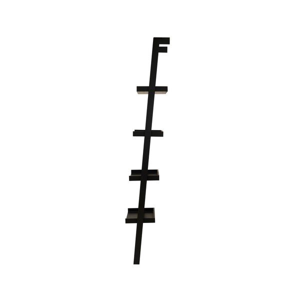 Melns plaukts Interstil Wall, augstums 180 cm-image-2