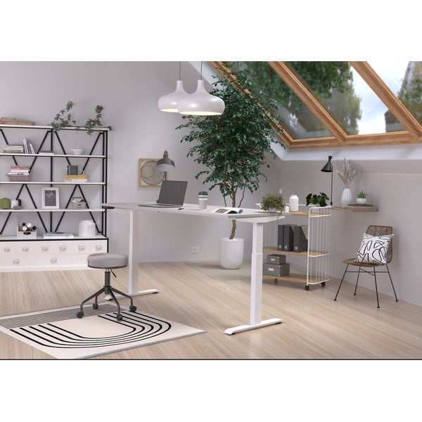 Darba galds ar elektriski regulējamu augstumu 80x180 cm Jet – Germania-image-1