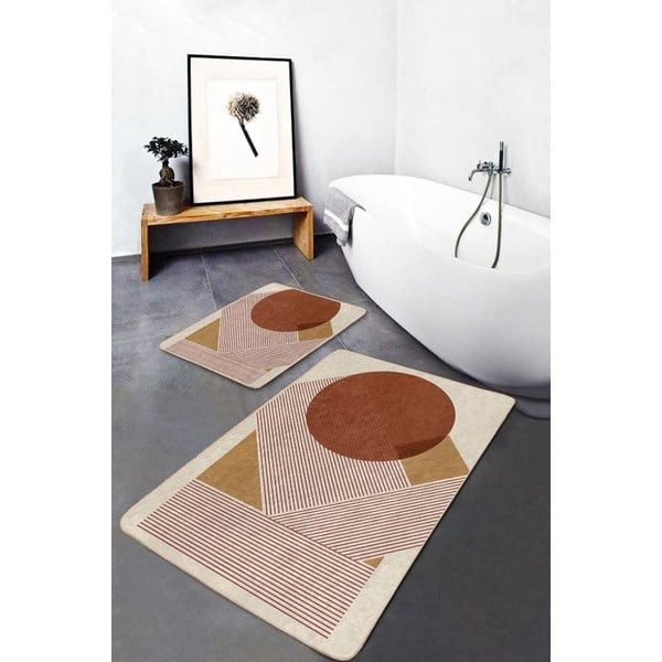 Samta vannas istabas paklājiņi (2 gab.) 60x100 cm – Mila Home-image-1