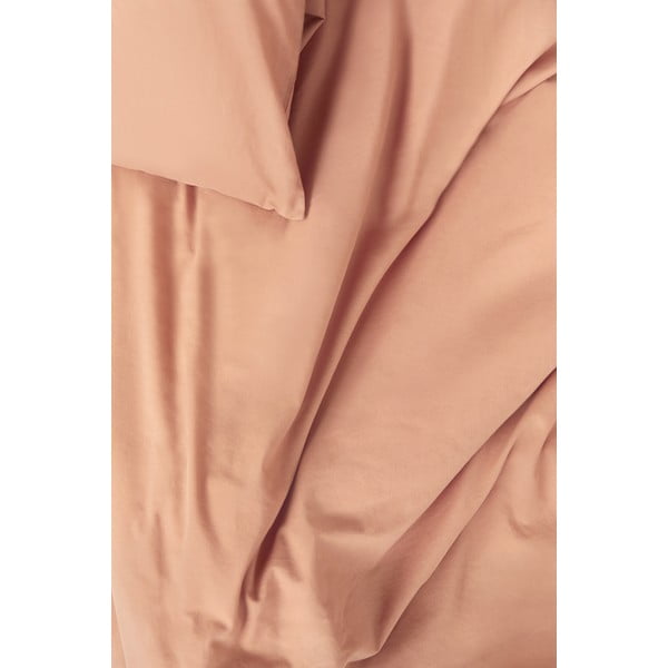 Gaiši brūna divguļamā gultasveļa no mīkstinātas kokvilnas Bonami Selection, 200 x 200 cm-image-1