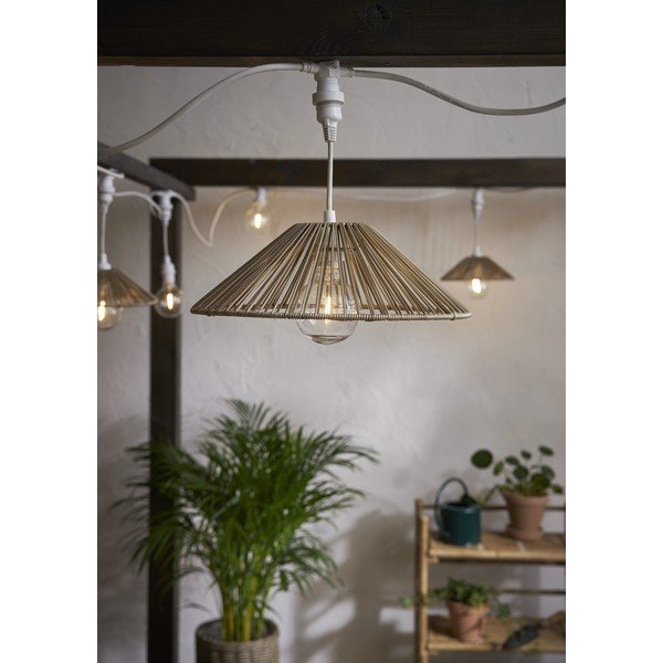 Bēšs abažūrs ø 38 cm Vide – Star Trading-image-3