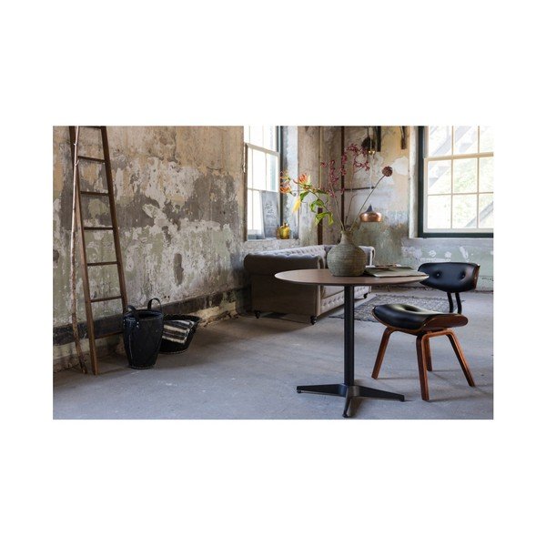 Galds ar melnu tērauda konstrukciju Dutchbone, ⌀ 75 cm-image-4