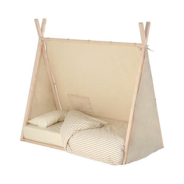 Bērnu aizkars ar gultas aizkariem 70x136 cm Maralis Teepee – Kave Home-image-3