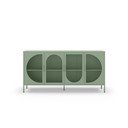 Piparmētru zaļa kumode 160x90 cm Tayra – Marckeric