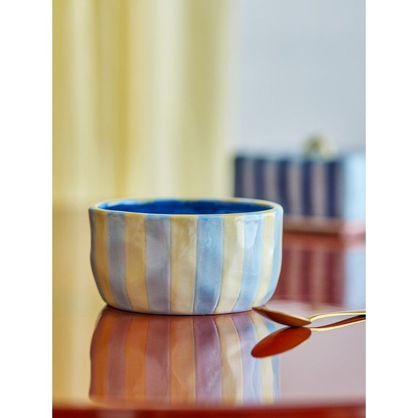 Dzeltenas/zilas keramikas bļodiņas (4 gab.) 300 ml Phoenix – Bloomingville-image-2