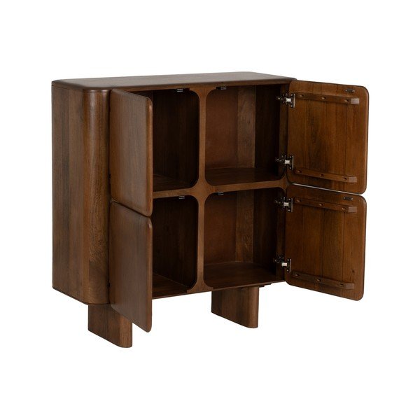 Brūns mango masīvkoka skapītis 104x110x45 cm Nosy – Ixia-image-2