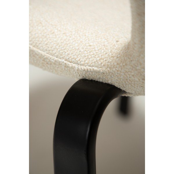 Krēmkrāsas polsterēts pusdienu krēsls Heap – DAN-FORM Denmark-image-4