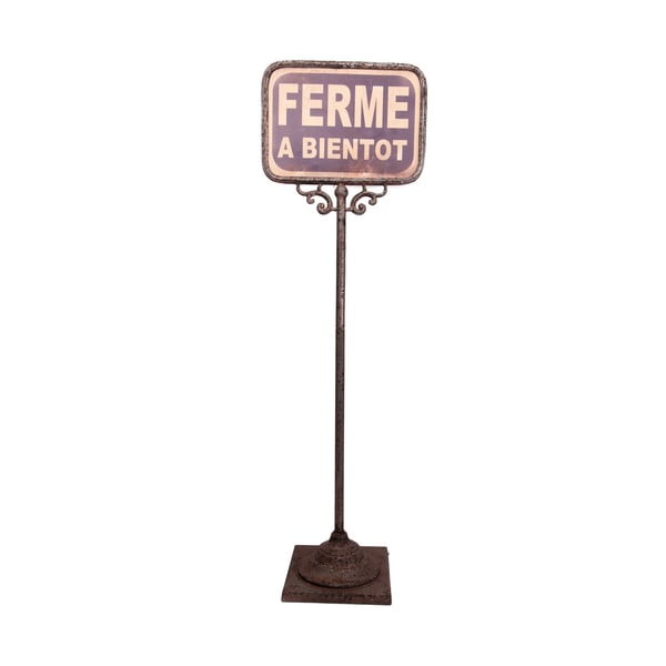 Antic Line Ouver-Ferme abpusēja sienas zīme