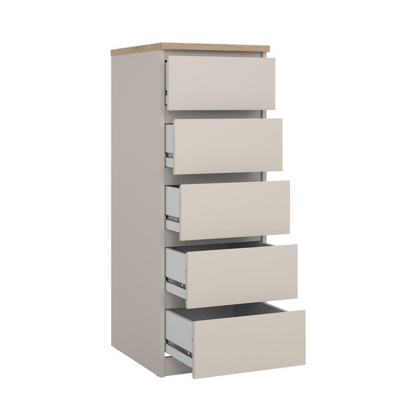 Krēmkrāsas kumode 40x111x50 cm Naia – Tvilum-image-3