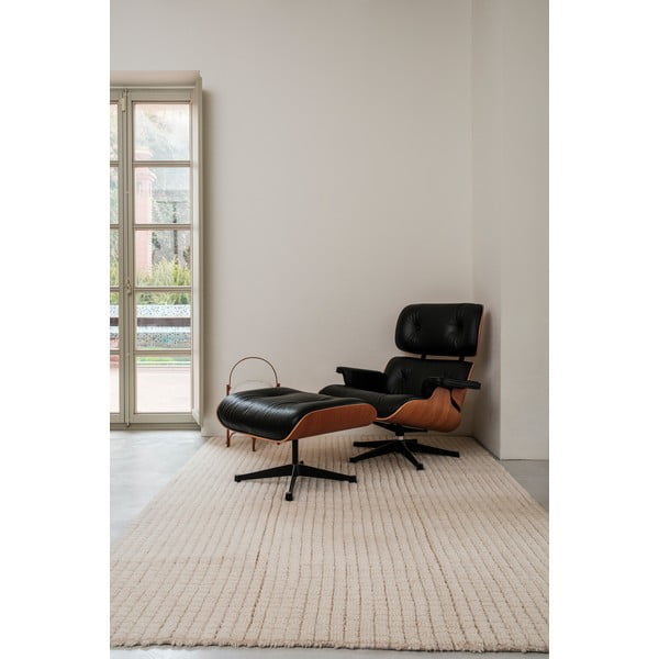 Bēšs mazgājams/ar rokām darināts vilnas paklājs 140x200 cm Unexpected Wool – Lorena Canals-image-2