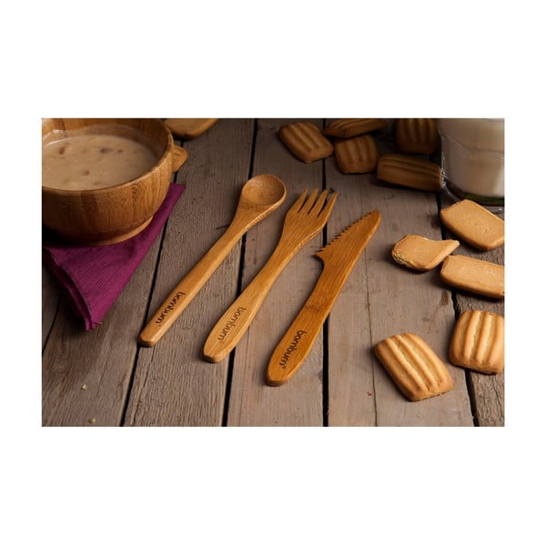 3 daļīgs galda piederumu komplekts Bambum Panforte-image-1