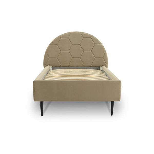 Bēša bērnu gulta 90x200 cm Mercury – Scandic-image-3