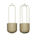 Metāla piekarināmi un pie sienas liekami puķu poda apvalki (2 gab.) ø 16 cm Lotus – Hübsch