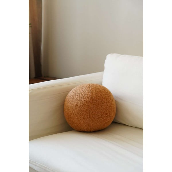 Buklē dekoratīvais spilvens ø 20 cm Top – Mioli Decor-image-1