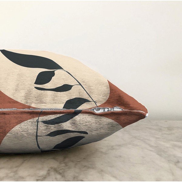 Spilvendrāna ar kokvilnas maisījumu Minimalist Cushion Covers Twig, 55 x 55 cm-image-1