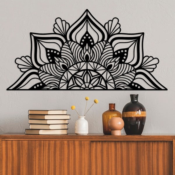 Metāla sienas dekors 118x59 cm Mandala – Wallity-image-1