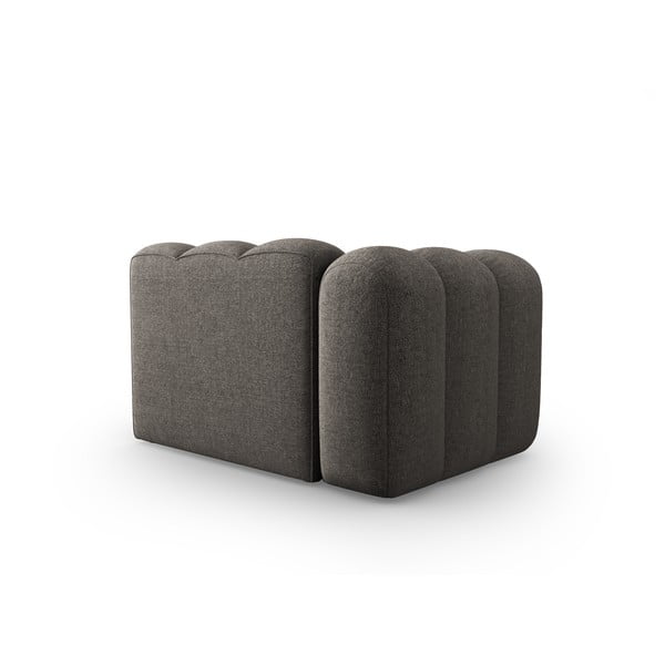 Tumši pelēks modulārais dīvāns (ar kreiso stūri) Lupine – Micadoni Home-image-3