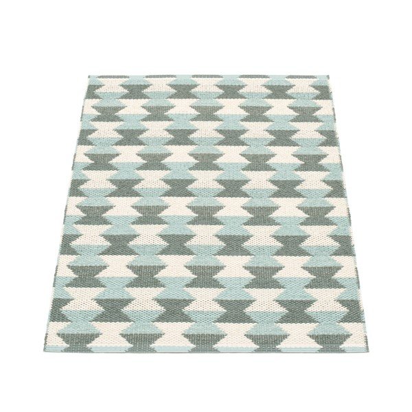 Zaļš/tirkīzzils iekštelpu un āra paklājs 70x100 cm Dana Army – Pappelina-image-1