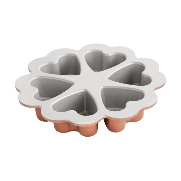 Cepšanas veidne 6 mini kūciņām vara krāsā Nordic Ware Valentine, 500 ml-image-4