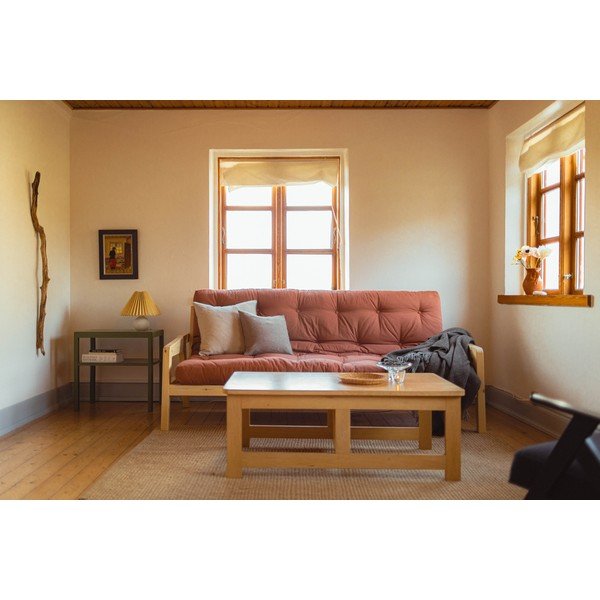 Pelēks izvelkamais dīvāns 204 cm Grab – Karup Design-image-1