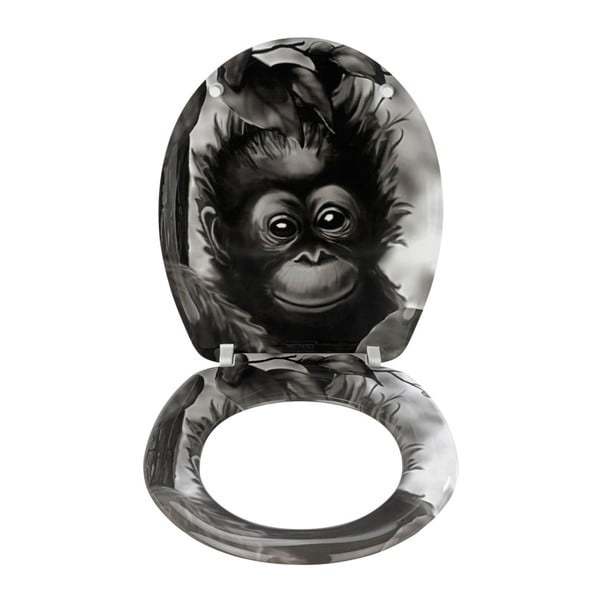 Tualetes poda sēdeklis Wenko Ape, 44,5 x 36,5 cm-image-1