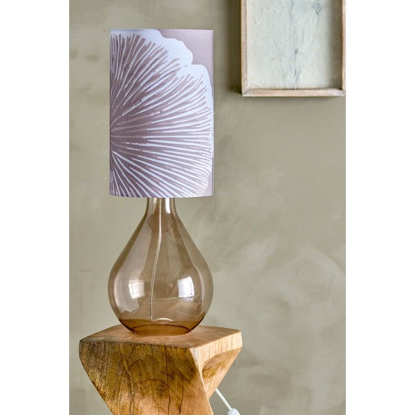 Brūna galda lampa ar auduma abažūru (augstums 65 cm) Leni – Bloomingville-image-1