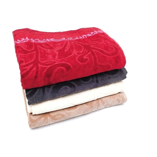 Tumši pelēks kokvilnas dvielis 70x140 cm Skyline – JAHU collections-image-3