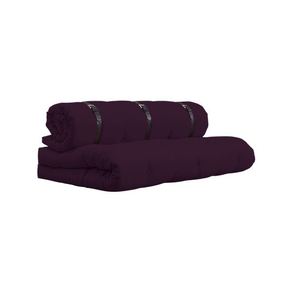 Maināms dīvāns ar ādas siksnām Karup Buckle Up Purple Plum-image-4