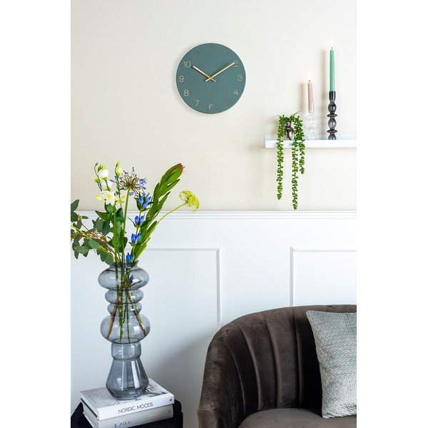 Pelēka stikla vāze PT LIVING Morgana, augstums 50 cm-image-1