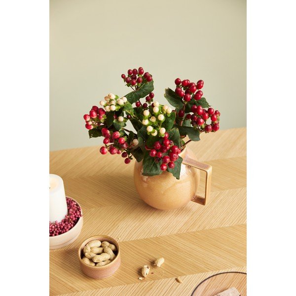 Ēdamgalds ar ozolkoka imitāciju 100x200 cm Herringbone – Hübsch-image-1