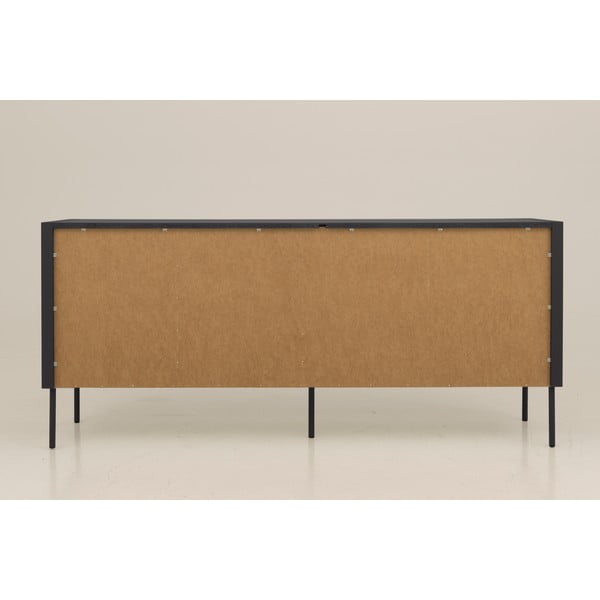 Melna kumode Tenzo Switch, 173 x 76 cm-image-1