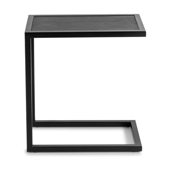 Sānu galdiņš ar ozola masīvkoka galda virsmu 50x30 cm Daniël – Spinder Design