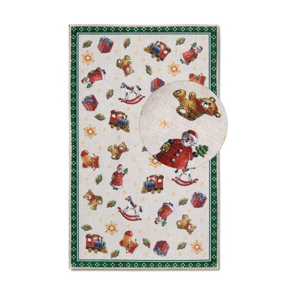 Zaļš paklājs ar Ziemassvētku motīvu 50x80 cm Green Christmas – Villeroy&Boch