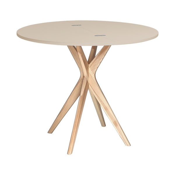 Apaļš izvelkams ēdamgalds 45x90 cm Jubi – Ragaba-image-2