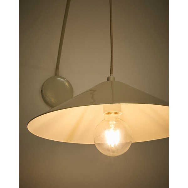Krēmkrāsas sienas lampa ø 35 cm Kally – Kave Home-image-3