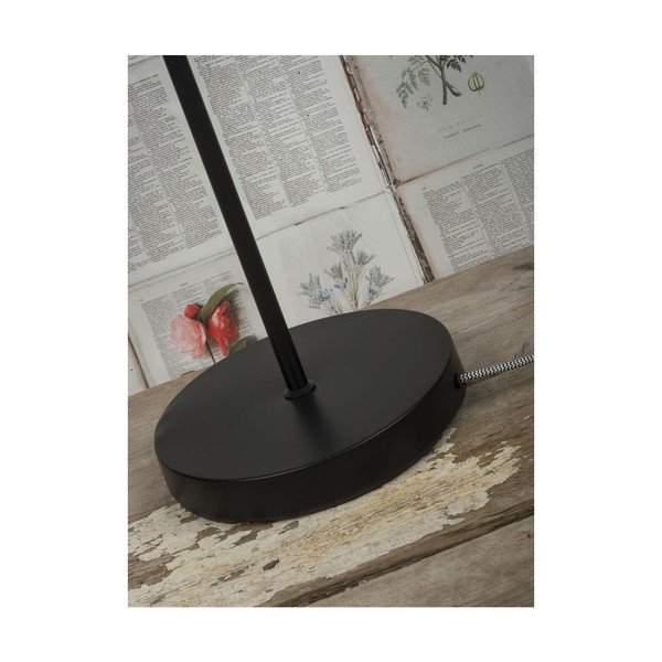 Melna stāvlampa ar metāla abažūru (augstums 170 cm) Sheffield – it's about RoMi-image-3