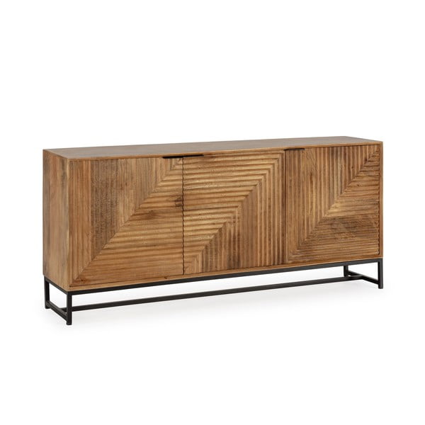 Dabīga toņa mango masīvkoka kumode 170x79x40 cm Nereida – MOME-image-2