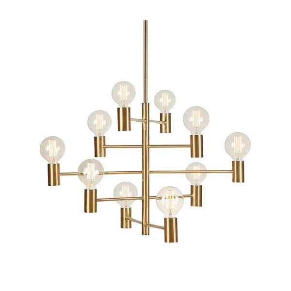 Griestu lampa zelta krāsā Markslöjd Paris 10L-image-3