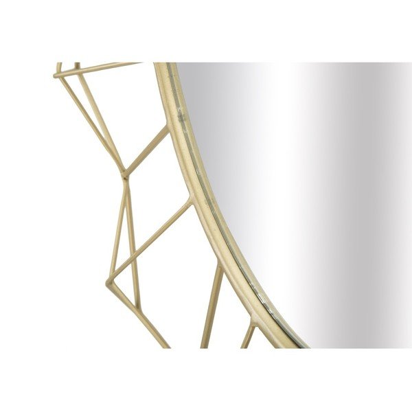 Mauro Ferretti Soleado sienas spogulis zelta krāsā, ⌀ 60 cm-image-2