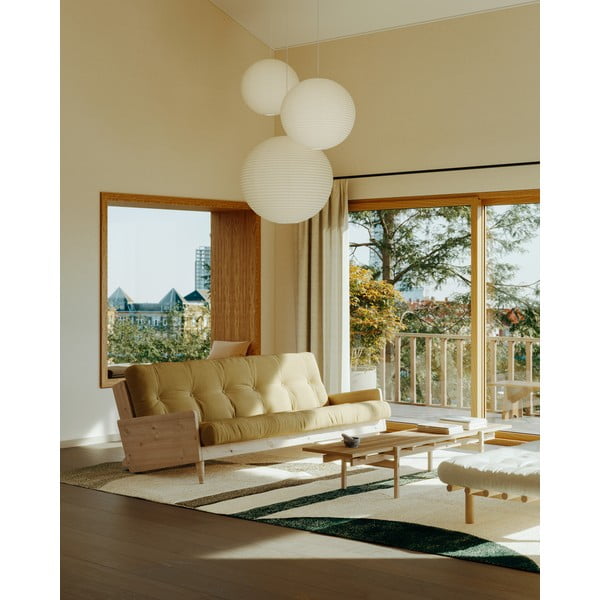 Izvelkamais dīvāns Karup Design Indie Natural Clear/Linen Beige-image-1